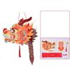Glowing DIY Lantern Handmade Luminous Handheld Lanterns Portable Dragon Head Lantern  Kids Gifts