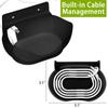 Acrylic Cord Management Space-Saving Audio Speaker Bracket Speaker Holder for Google Nest Audio