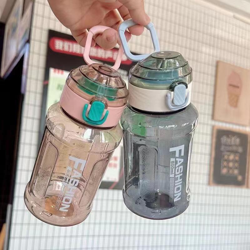 Water bottle summer large capacity water cup high temperature portable filter teacup creative students men and women outdoor sports fitness kettle