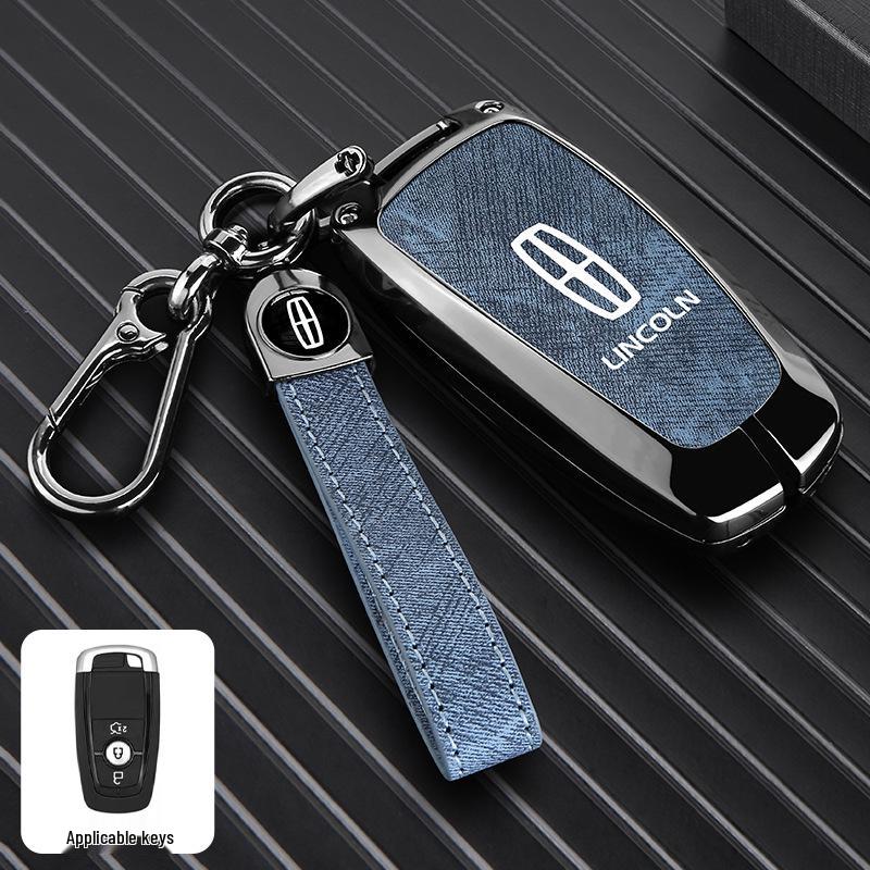 Lincoln Adventure Key Case: Fits Navigator, Aviator, MKZ, Continental, MKC, MKX Models