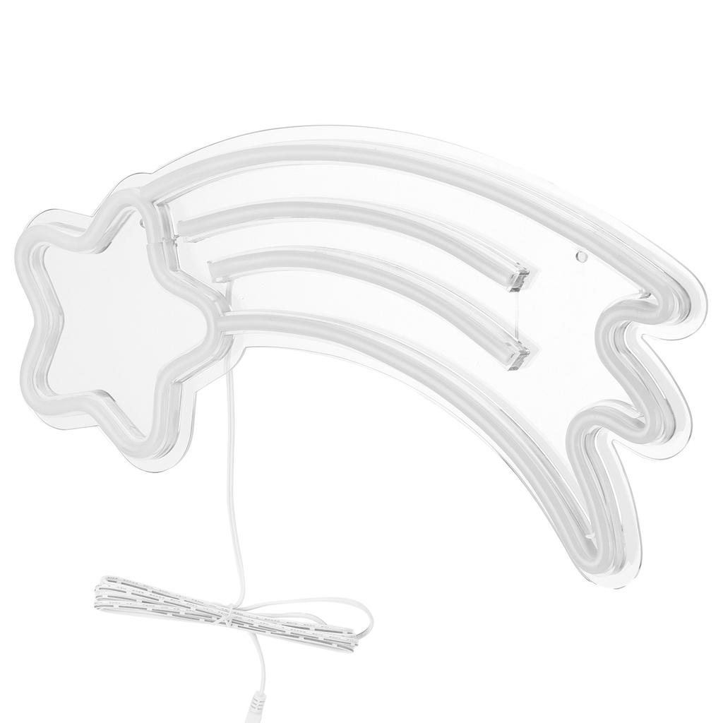 Фестиваль неонового света Meteor, USB-неоновые настенные вывески, световое искусство для украшения дома, свадьбы, рождества