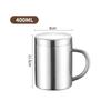 LETGANT Double-Layer Insulated 304 Stainless Steel Mug with Lid (2-Pack)