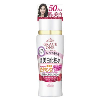 KOSE Cosmeport Grace One Deep White Milk отбеливающее и увлажняющее молочко, 130 мл