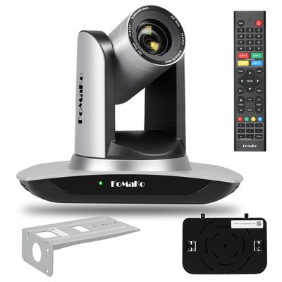 FoMaKo HDMI PTZ Камера AI Авто Слежение 20x Оптический Зум IP Камера PTZ Камера HD1080P60 Функция PoE Широкий Угол Пульт Дистанционного Управления Большая Встреча Прямой Эфир