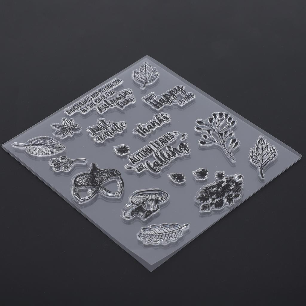 2 комплекта прозрачных штампов для декора открыток, тиснения, скрапбукинга, расходных материалов