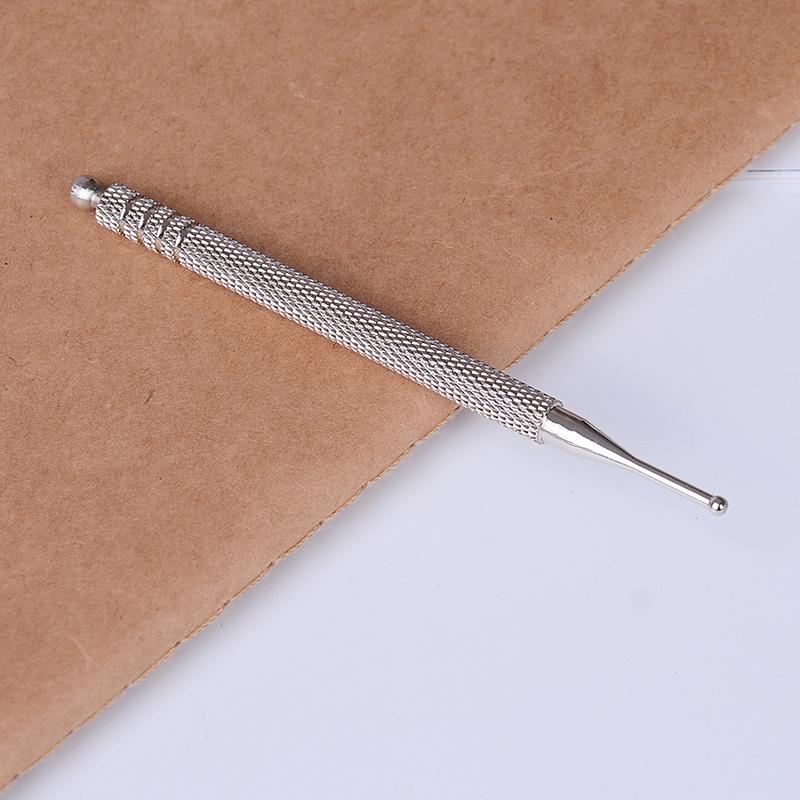 1 шт. Серебристый ушной акупунктурный зонд Массаж ушной раковины Давление на ухо Инструмент для здоровья для естественного оздоровления