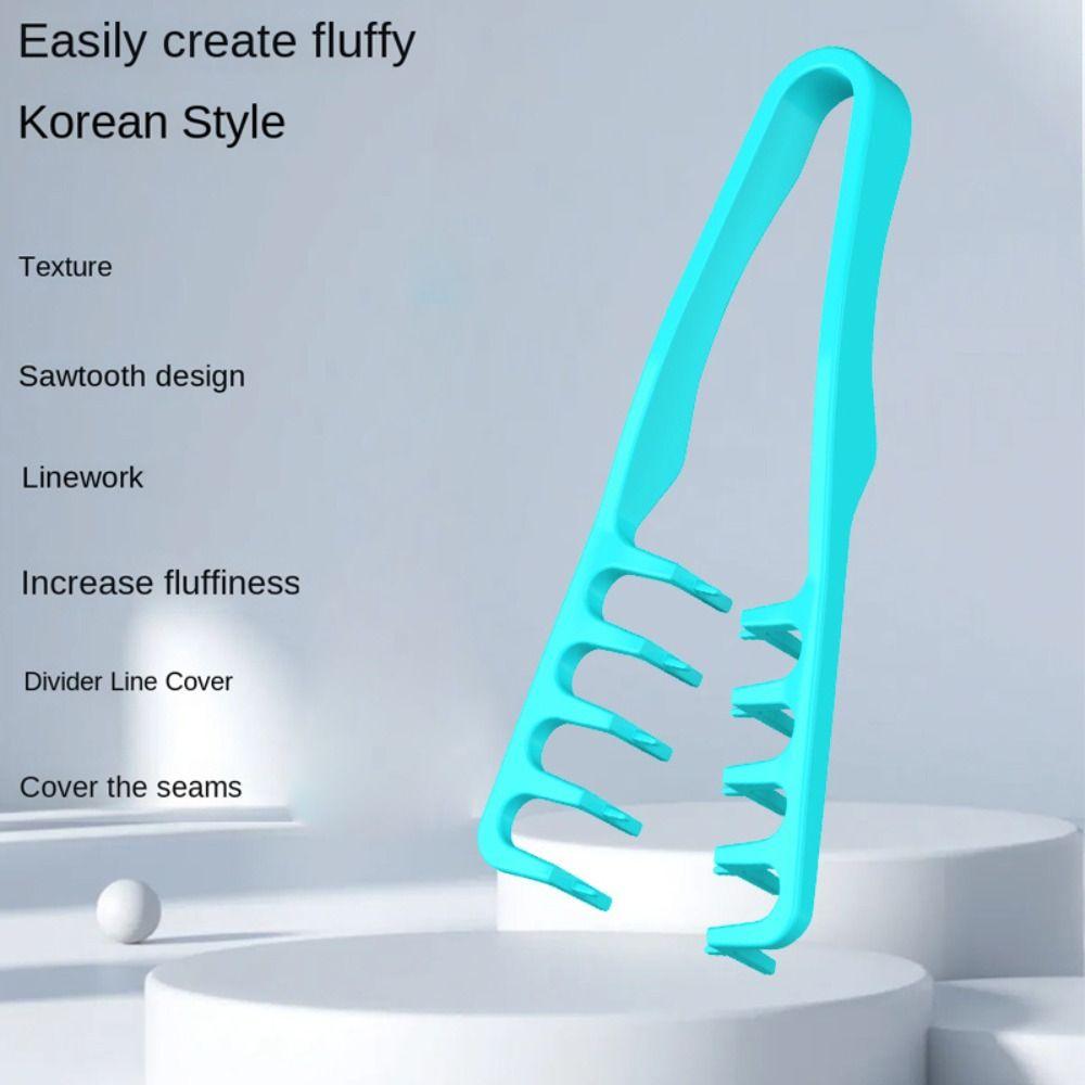 Легко чистить укладку волос пушистые корни расчески легкий волос щелевой гребень