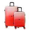 Set of 2 Rigid Suitcases (L-76cm) (S-56cm) DTW RED