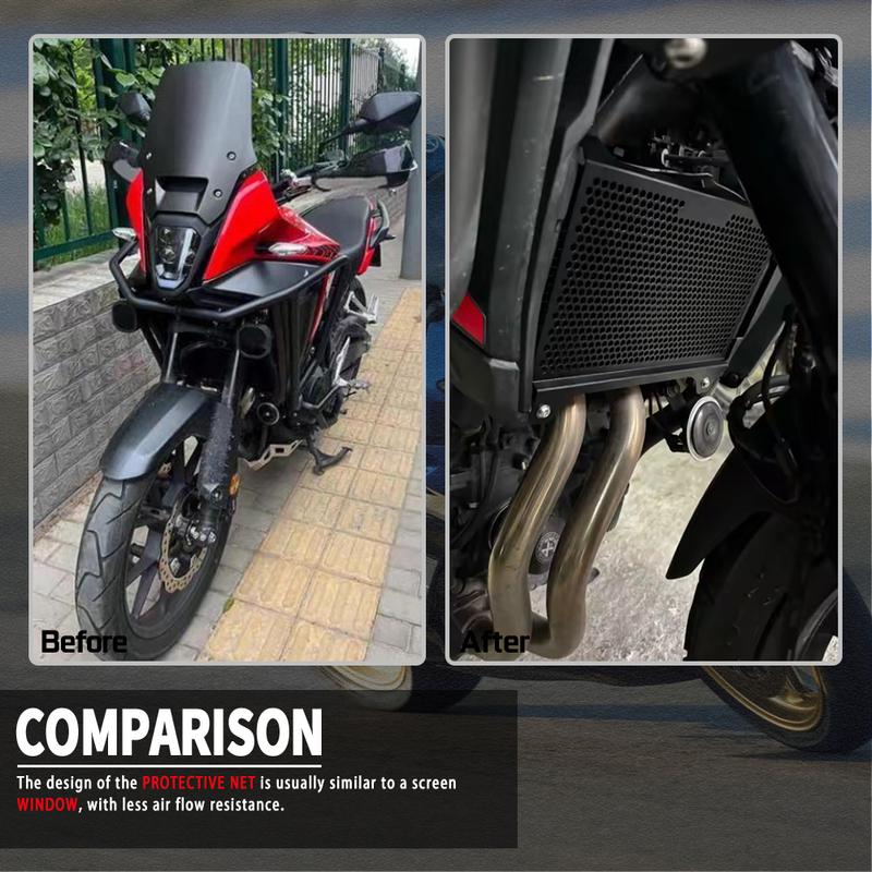 For HODNA NX500/NX400 2023 2024 2025 Motorcycle Accessories Radiator Grill NX 400 500 Guard Cover Protector Protection NX-400
