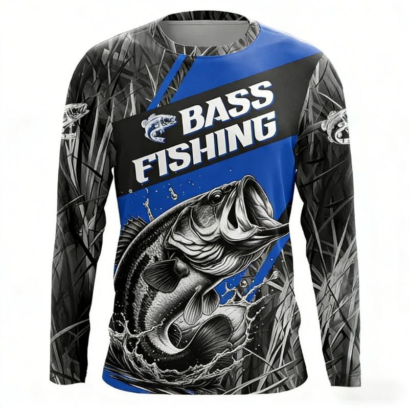 2026 New Model Best-selling Men's Fishing Long-Sleeved Shirt for Outdoor Sports - Quick-Drying and Breathable Men's Shirt Kids