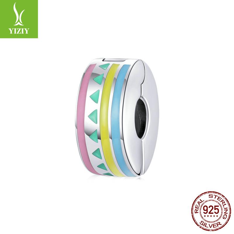 Пасхальный кролик, серия яиц, сделай сам, браслет из бусин, детский, забавный, аксессуары из серебряных бусин 925 пробы