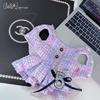 Pet Plush Autumn/Winter Dress Cute Backpack Coat Teddy Cat Woolen Coat Dog Dresses for Small Dogs Puppy Clothes