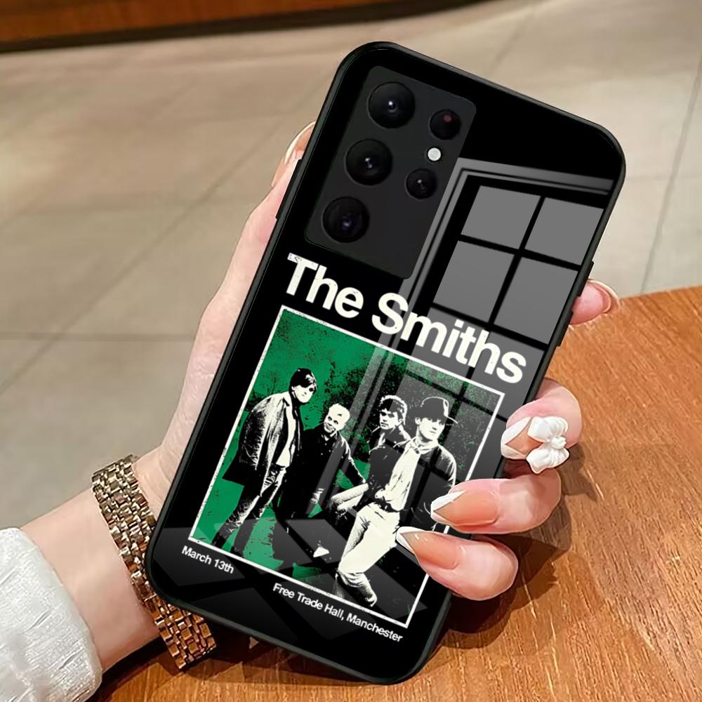 Band The Smith Phone Case For Samsung S26 S25 Edge Ultra 23 22 21 20 Ultra Plus S24 Fe Glass Cover