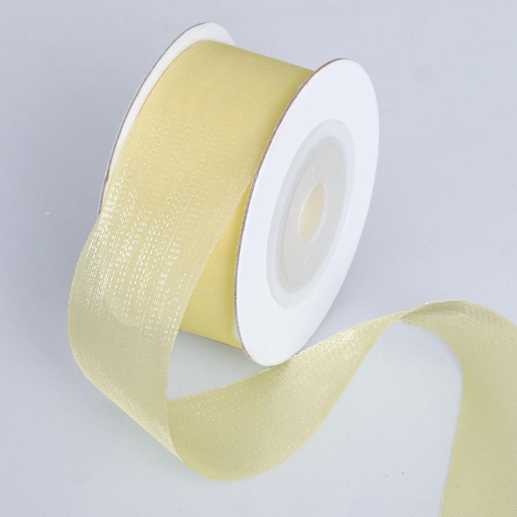 2.5cm Transparent Pearl Snow Ribbon Flower Packaging Ribbon Handmade Diy Hair Decoration Packaging Ribbon AccessoriesRibbon Bow DIY Flower Handmade
