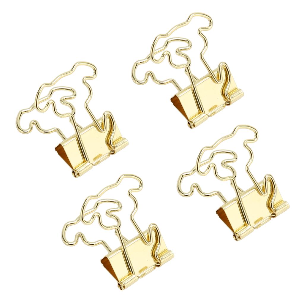 100 шт. зажимы для собак металлические милые сильные зажимные скрепки для документов