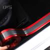 Wide Applications Car Door Sill Strip Cuttable Stylish Car Door Sill Protector Trim Sticker