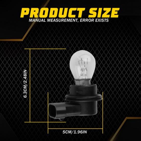 2x Front Daytime Runing Light Bulb Holder Socket Fit For Jeep Renegade 2014-