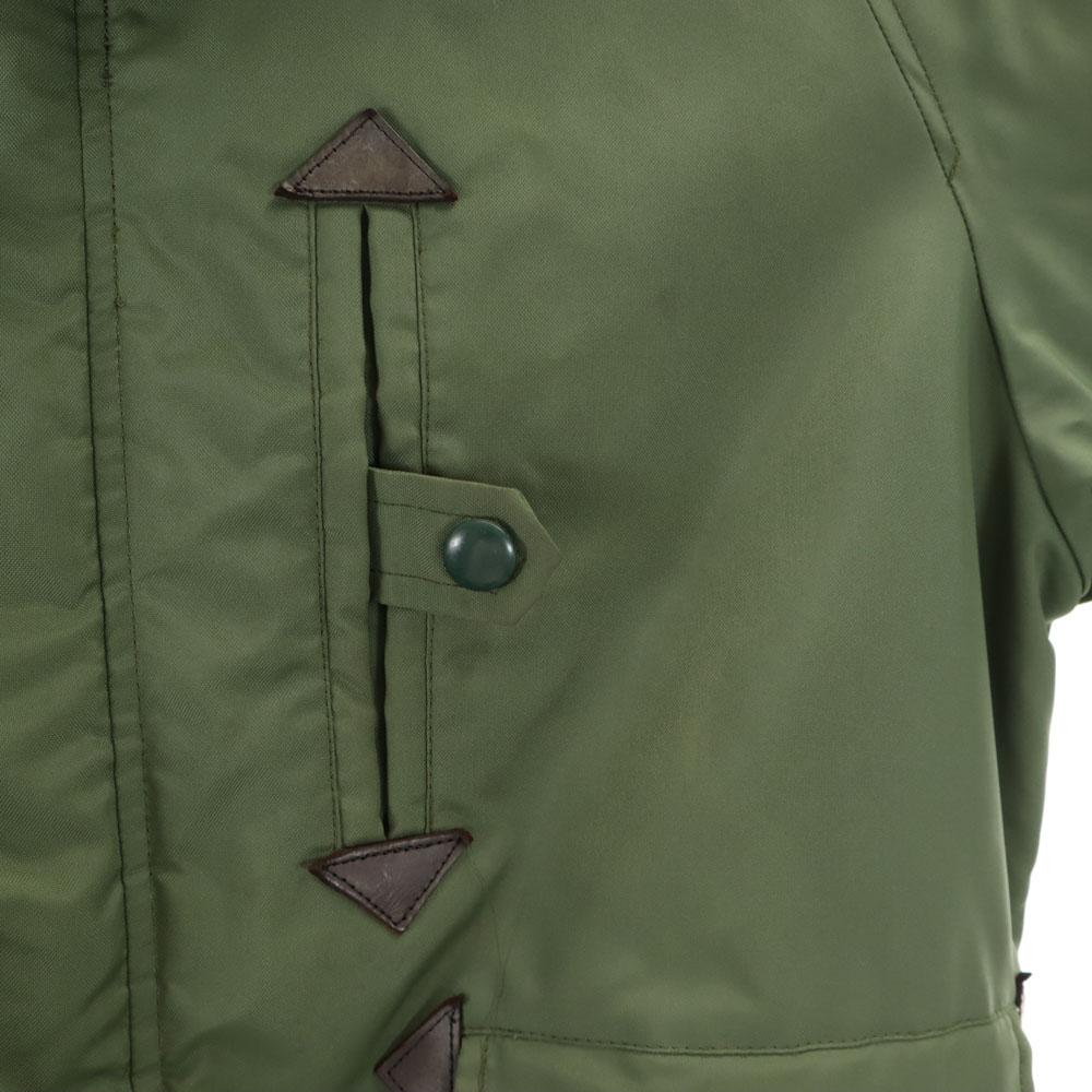 VAN 90-е 80-е Старая куртка-пилот M хаки Мужская Б/У