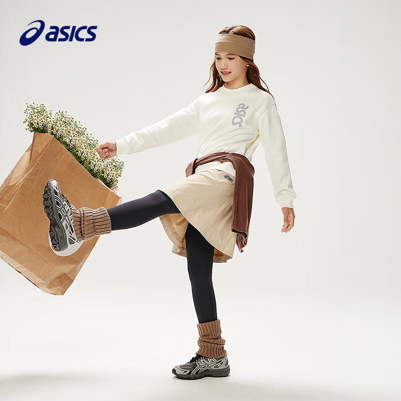 Asics Детская классическая флисовая толстовка с круглым вырезом