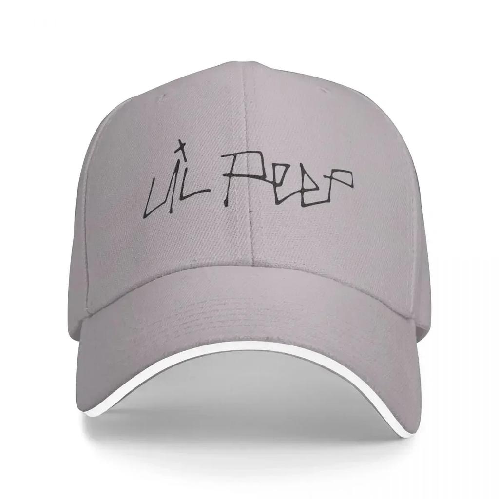 Unisex Lilpeeplogo Hat Outdoor Baseball Cap Snapback Caps Hats Trucker Worker Cap Breathable Trucker Cap Spring