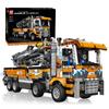 Mold King 19014 Научно-технический прицеп Модель Строительные блоки Сборка 2098 Кран Игрушка Строительство Строительные машины для более чем 14
