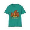 Unisex Softstyle Funny Capybara Christmas T-Shirt – Sugar Cookie Mischief Tee