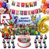 ROBLOX Украшение для празднования дня рождения Растяжка-гирлянда Воздушный шар Топпер для торта Коллекция Принадлежности для праздника Девочки Дети Мальчики Подарок для младенца