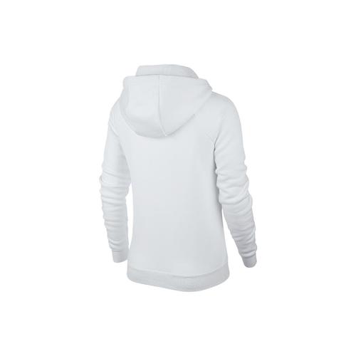 Nike Женская флисовая толстовка с капюшоном Белая
