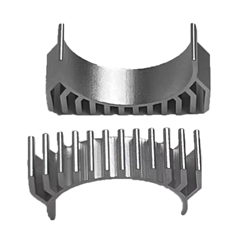 Черный алюминиевый радиатор для 3D-принтера K1MAX36, самоклеящийся радиатор с круговым шаговым двигателем и тихим пассивным охлаждением