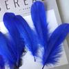 50Pcs Goose Feather Soft Big Floating Dream Catcher Wings Decoration Cat Stick Diy Sunflower Wall Decoration Colored Feathers
