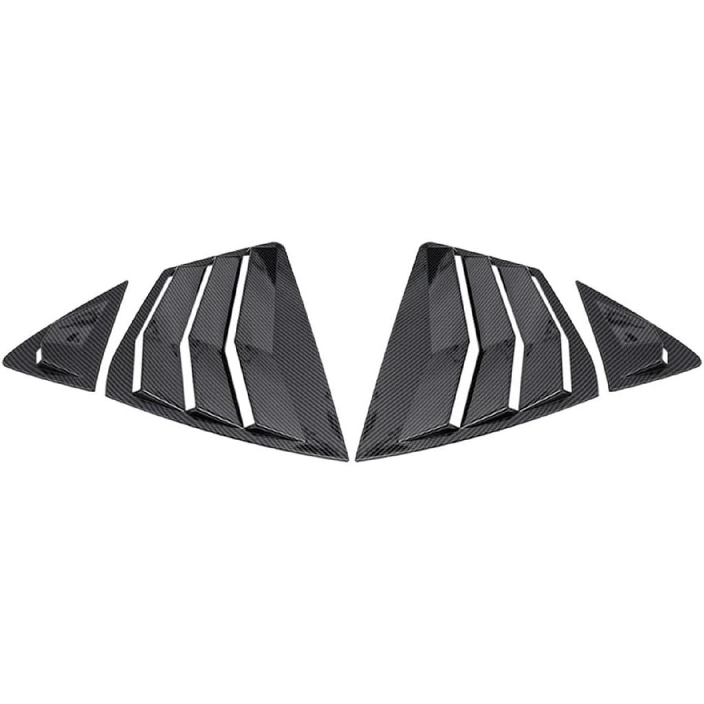 Rifoda for New Camry Window Louvers Air Vent Scoop Shades Cover Blinds Fit for Toyota Camry 2025 2026 Rear Side Window Louvers Decoration Trims ABS