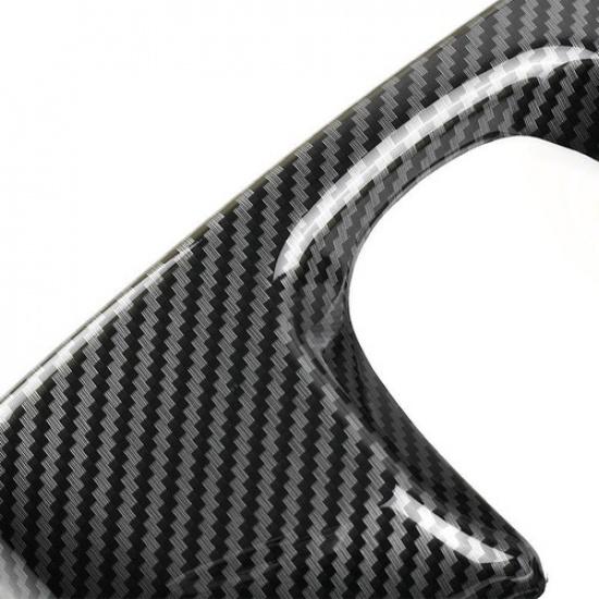 ABS Carbon Fiber Armrest Box Cover Key Pad For Mercedes S Class W221 2008-2012