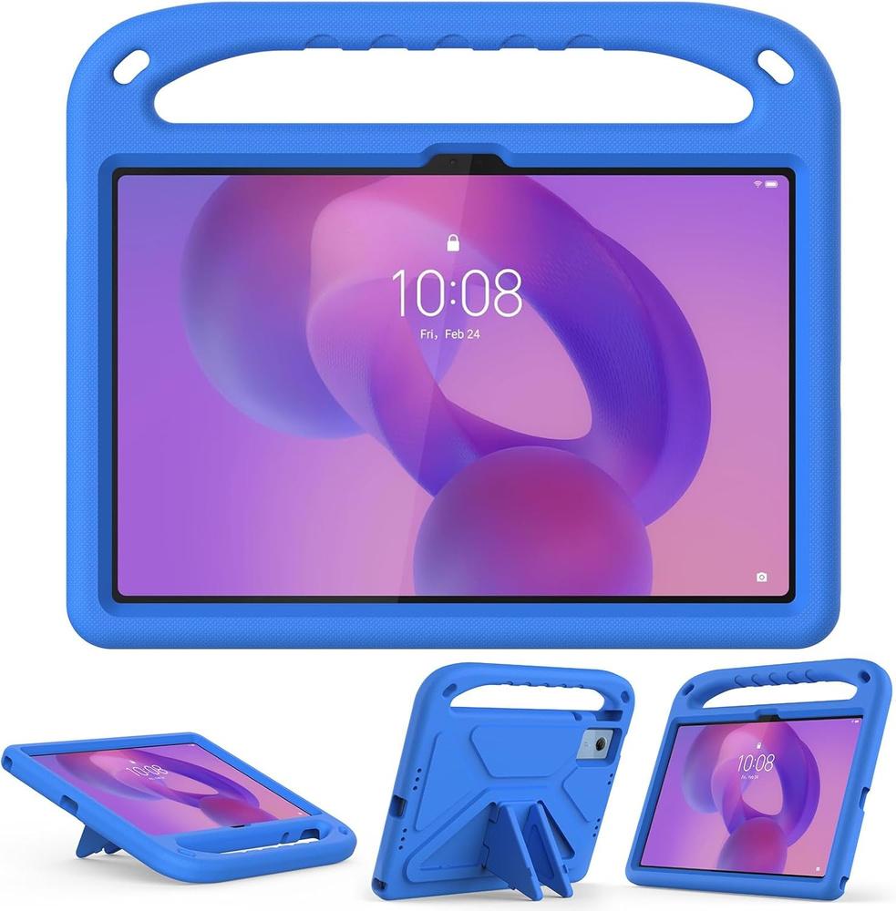 Kids case for Lenovo Idea Tab 11" / Tab K11 11" (2nd gen.), kids with handle, blue