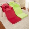 Cartoon Monster Sofa Soft Cushion Folding Kids Sofa Fold out Lounge Chair Skin-Friendly Kids Couch Bed Lightweight for Babies