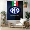 Inter Milan Wall Decor Tapestry Art For Pet Memorial Birthdaywedding Party Backdrop Family Gift
