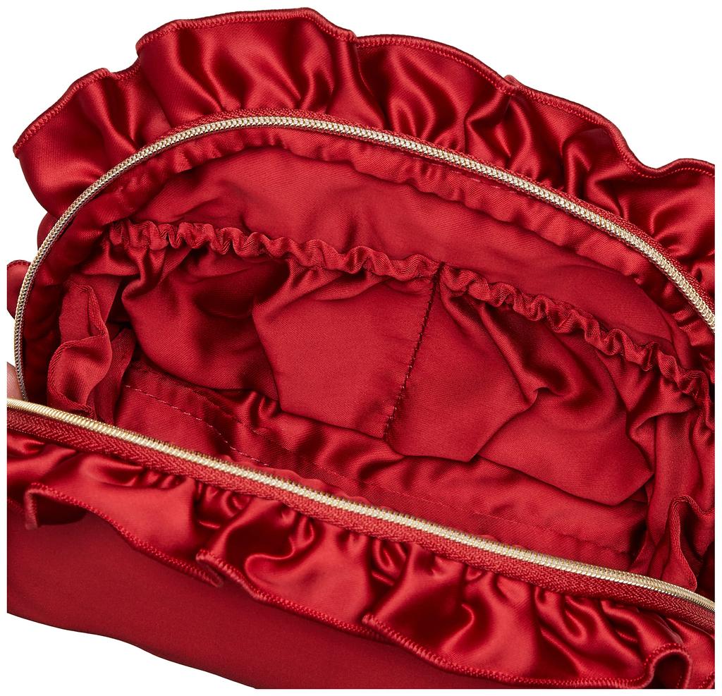Gelato Pique Strawberry Embroidered Pouch PWGB224627 Red Women's