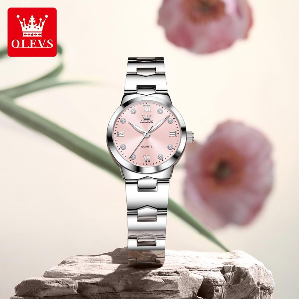 OLEVS 3735 Fashion Waterproof Classic Luminous Fashion Elegant Waterproof Classic Lady Woman Quartz Watch