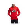 adidas Нео с капюшоном спортивная повседневная американская толстовка мужская толстовка красная GJ2316