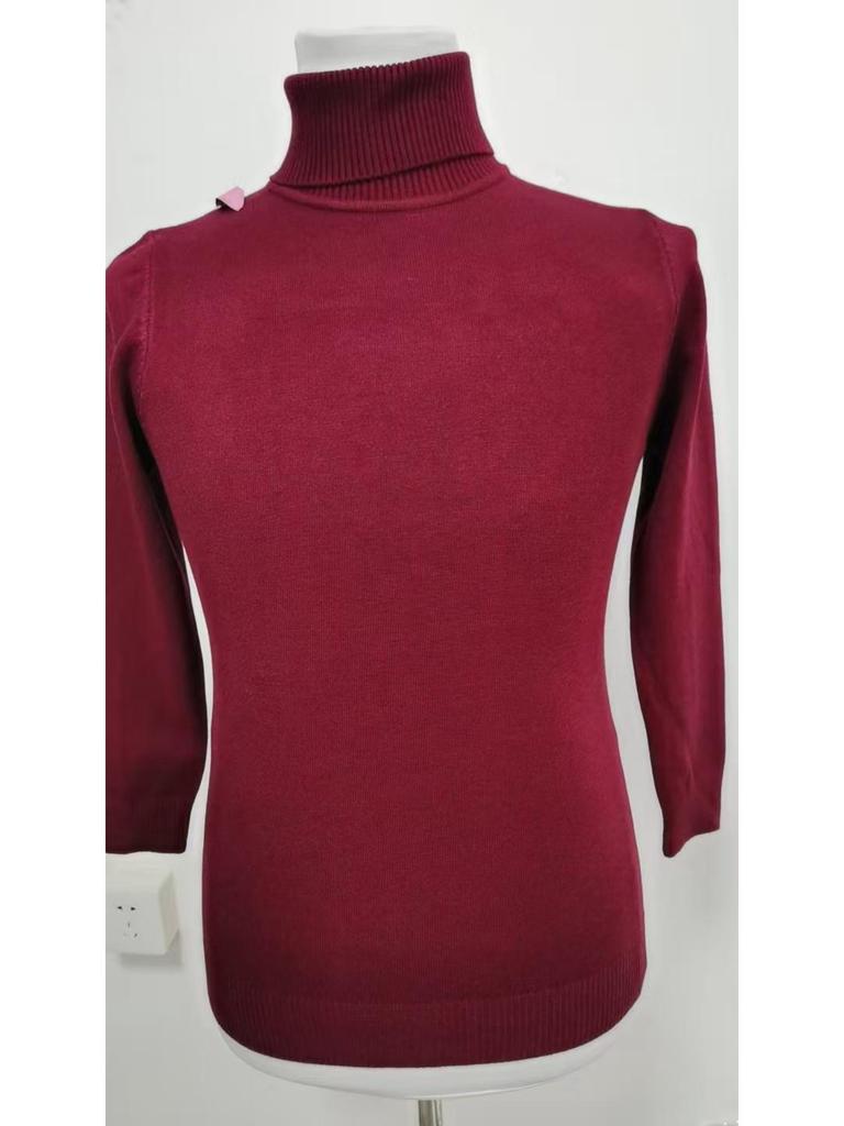 Мужской облегающий свитер с высоким воротом 2024 года для трансграничной торговли, тепло на осень/зиму.