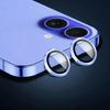 Алюминиевое Металлическое Кольцо Защита Камеры Для iPhone 17 17Air Задняя Линза Закаленное Стекло Чехол Для iPhone 16 16Plus Защитный Колпачок Линзы