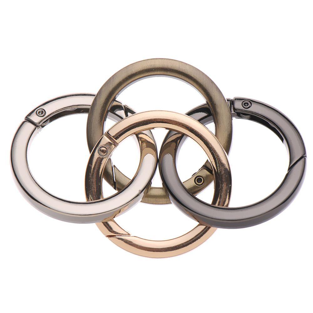 Круглая застежка-кнопка, пружинная пряжка с уплотнительным кольцом, пряжка для сумки, пряжка для ремня, карабин, кошельки, сумки