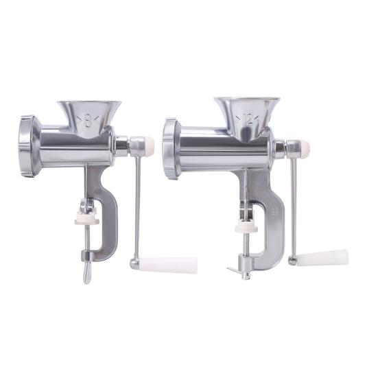Meat Grinder Stainless Steel Blade Manual Mincer 3-in-1 Sausage Maker Low Noise Operation Kitchen Meat Grinder