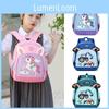 Adorable Cartoon Nylon Backpack For Kids Unisex Lightweight And Trendy Design