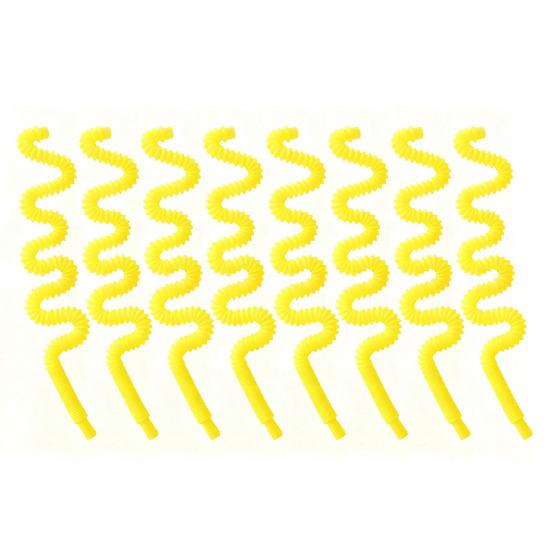 Разноцветные изогнутые гибкие соломинки 6 мм, многоразовые, пищевой пластик, гибкие соломинки для питья, для дня рождения, дома, путешествий