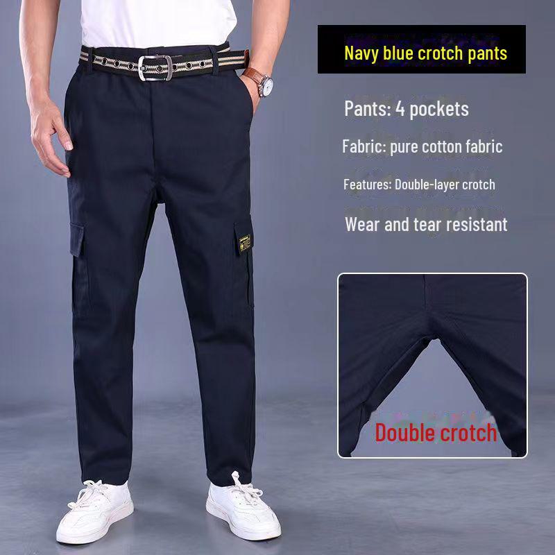 Мужские камуфляжные рабочие брюки — прочные, устойчивые к грязи, свободного кроя для использования на открытом воздухе и в строительстве