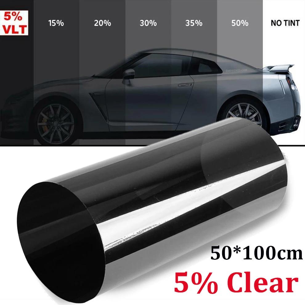 Градиентная цветная автомобильная лобовая пленка для защиты от солнца, защита от ультрафиолета, теплоизоляция, солнцезащитный козырек, тонированные наклейки, автомобильная ПЭТ-пленка