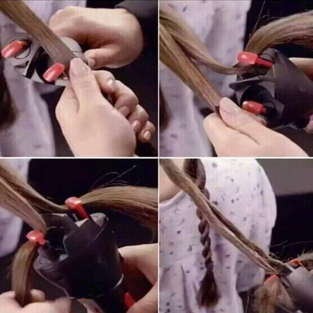 Electric Hair Braider Automatic Twist Braider Knitting Device Hair Braider Machine Braiding Hairstyle DIY Hair Styling Tool