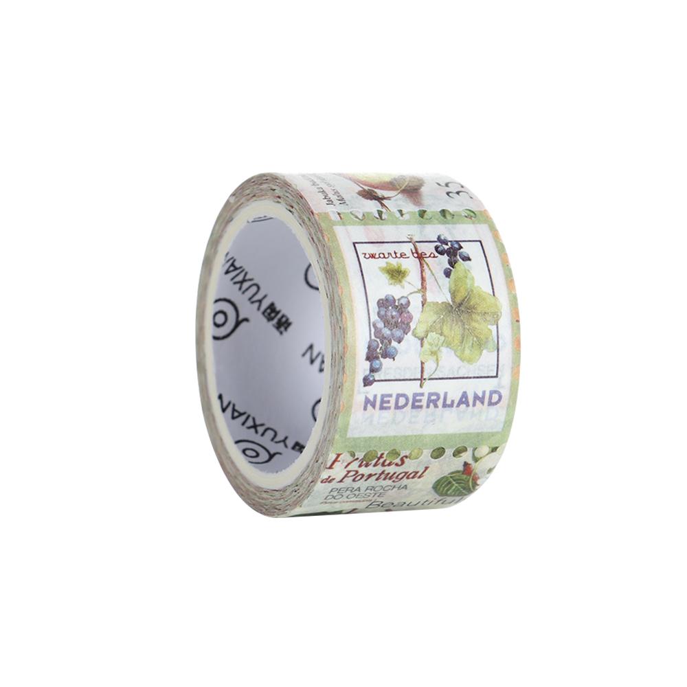 DIY Журнал Дневник Планировщик Скрапбукинг Наклейка Винтажная Штамп Лента Почтовый Этикетка Наклейки Васи