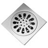 Толстая квадратная крышка сливного отверстия для пола в ванной из нержавеющей стали с антизапахом, сливной клапан для душа (Тип 3)