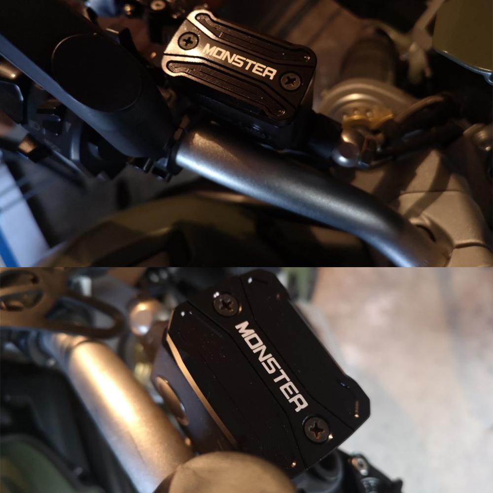 Для DUCATI Hypermotard Monster 796 795 696 695 821 мотоцикл с ЧПУ передняя муфта тормозной жидкости крышка резервуара двигателя пробка масла